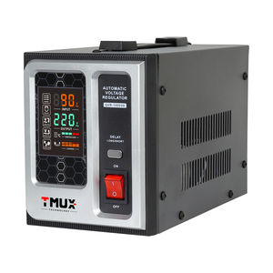 Regulador de voltaje monofásico de 2000VA, estabilizador de CA, tipo de relé de 2000VA, estabilizador de voltaje automático <span class=keywords><strong>Avr</strong></span>, nevera y protector de TV de 220V - Product Image 1