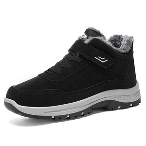 Zapatos de Invierno <span class=keywords><strong>para</strong></span> <span class=keywords><strong>Hombre</strong></span>, <span class=keywords><strong>Botas</strong></span> de Nieve Forradas <span class=keywords><strong>para</strong></span> Exteriores, Antideslizantes, con Cierre de Velcro, Cómodas <span class=keywords><strong>para</strong></span> Clima Frío, <span class=keywords><strong>para</strong></span> Adultos - Product Image 5