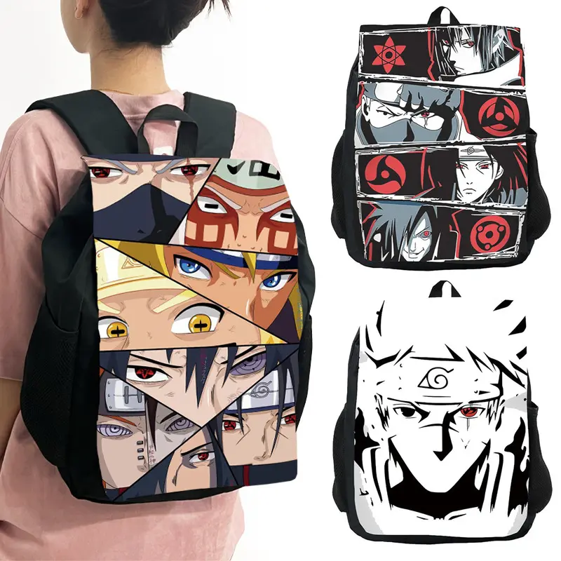 Narutos Whirlpool Sasuke Studenten rucksack Anime-Taschen rucksack mit großer Kapazität