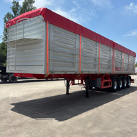 Semi-remorque articulée (basculement latéral) neuve de haute qualité, vente directe d'usine, capable de transporter de lourdes charges
