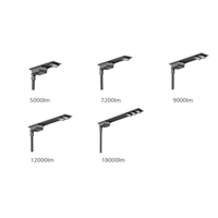 Lampadaires solaires PHILIPS BRP715 R 80W 5700 K 18000lm LED180 CW Sola 911401625908