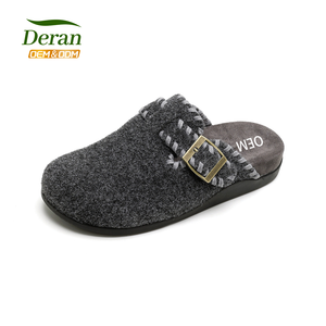 Chaussures pour femmes DERAN, sabots Birkenstocks personnalisés, chaussures de haute qualité en cuir véritable, chaussures à plateforme avec soutien de la voûte plantaire pour femmes, antidérapantes - Product Image 2