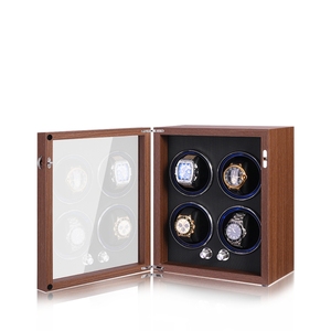 Estuche <span class=keywords><strong>para</strong></span> Relojes Automático de Madera con 1, 2 o 4 Ranuras, Protector, Ecológico, Personalizado, con Movimiento Mabuchi - Product Image 2