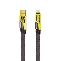 Câble USB 4-en-1 à charge ultra-rapide 6A, PD 65W, Type-C vers Type-C, multifonction, 2 en 2, pour téléphone portable