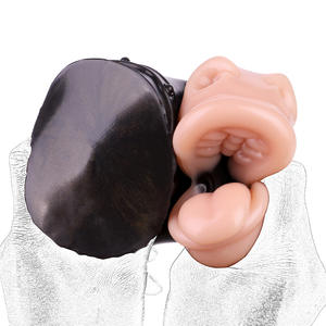 Fantaisie bête <span class=keywords><strong>bouche</strong></span> moule Silicone souple Masturbation tasse fantaisie sexuelle mâle masturbateur adulte Sex Toy prix de gros - Product Image 6