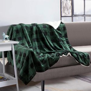 Coperta Personalizzata Reversibile in Poliestere, Morbidissima, Economica, all'Ingrosso, in Peluche Sherpa e Flanella, per Letto e Divano, Invernale - Product Image 4