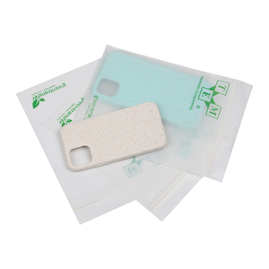 กระเป๋า Ziplock แบบย่อยสลายได้,EN13432/<span class=keywords><strong>BPI</strong></span>/TUV กำหนดเองได้พิมพ์ถุงซิป (Le0197) - Product Image 6