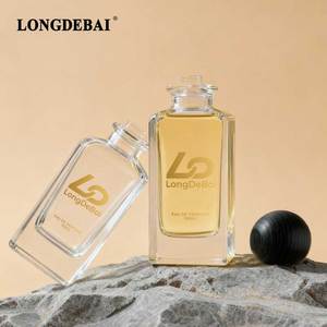Wholesale Custom <b>Perfume</b> Spray <b>Bottle</b> 85ml <b>Perfume</b> Glass <b>Bottle</b> 100ml Clear Wooden Lid Square Empty <b>Perfume</b> <b>Bottle</b> with Box - Product Image 6