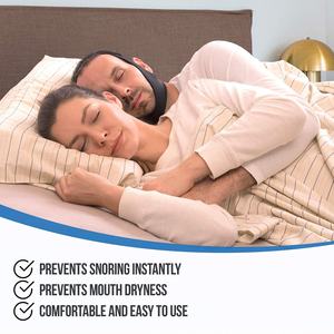 Pince-nez anti-ronflement arrêter les dispositifs de ronflement qui fonctionnent pour les femmes embout anti-ronflement mentonnière dispositif de thérapie respiratoire du sommeil - Product Image 3