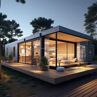 Structure en acier préfabriquée pratique pour l'utilisation en appartement - Maison et abri de voiture imperméables