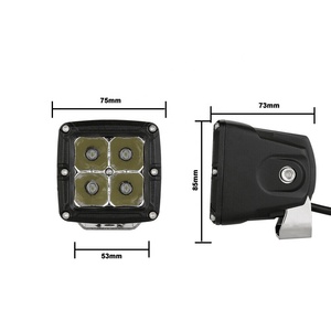 Usine pas cher 20W LED Offroad conduite automatique feux de travail camion voiture deux rangées 3 pouces 20W LED barre lumineuse de travail - Product Image 6
