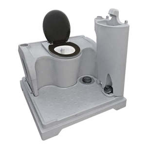 Toilettes portables en plastique écologiques modernes et bon marché pour les événements en plein air, le camping, les chantiers de construction, les parcs, utilisation durable - Product Image 6