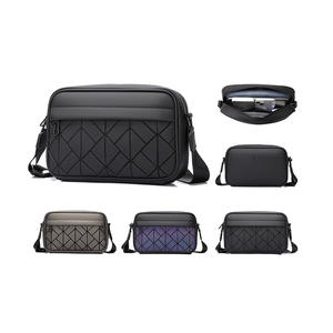 Sac bandoulière pour <span class=keywords><strong>homme</strong></span> en <span class=keywords><strong>cuir</strong></span> PU de luxe, imperméable, personnalisé, tendance, pour voyager - Product Image 1