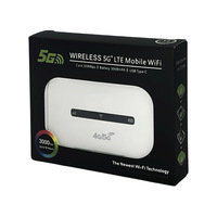 Routeur WiFi portable 4G LTE, point d'accès mobile, emplacement pour carte SIM déverrouillée, WiFi de poche, réseau haute vitesse pour l'Asie du Sud-Est, utilisation domestique