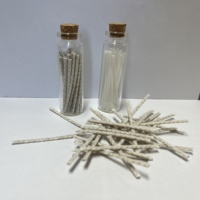 Kreative Glasflaschen verpackung Natur wachs Wick Eco Umweltschutz Wick Benutzer definierte Länge und Logo