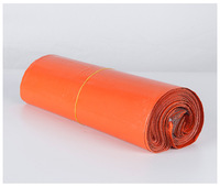 Sac de courrier en plastique, pochette de livraison, pour vêtements, avec LOGO personnalisé, Poly, Orange, unités