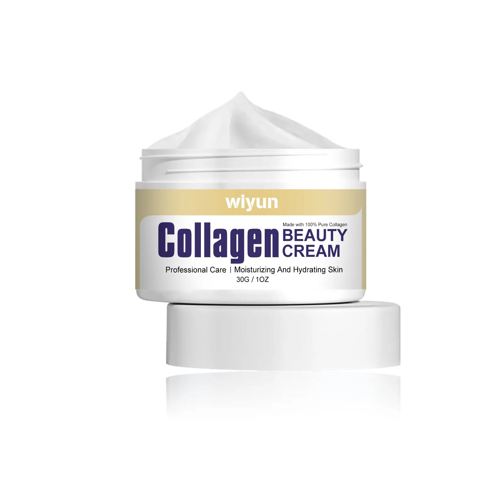 Wholesale Face Care Best Natural 100% Pure Anti Wrinkle Lifting Firming Whitening Collagen Beauty Cream