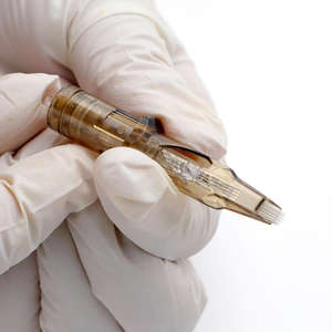 Machine à tatouer jetable FIX TY078 pour maquillage permanent (PMU) avec aiguilles en acier inoxydable et en plastique pour le visage et le corps - Product Image 3