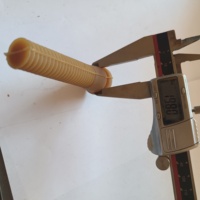 Doigts en caoutchouc en spirale à haute productivité pour machine à plumer les poulets avec convoyeur aérien suspendu, fournis par l'usine