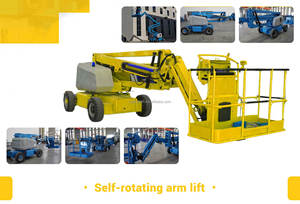 12-20m hydraulische diesel-elektrische knikarmhoogwerker met zelfvoortbeweging en CE ISO-certificering - Product Image 4
