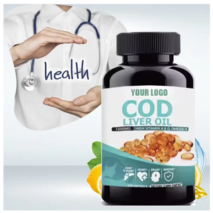 Ausreson OEM Original Meilleures Capsules d'Huile de Foie de Morue 1000mg Chine Complément Vitaminique pour la Santé Immunitaire Capsules d'Huile de Foie de Morue en Vrac - Product Image 1