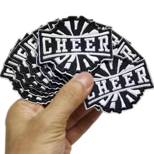 Chất Lượng Cao Tùy Chỉnh Trò Chơi Ngày Vải Cổ Vũ Thêu Báo Chí Nhiệt Vá Thêu Sắt Trên Các Bản Vá Lỗi Cho Quần Áo Mũ - Product Image 2