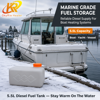 Réservoir d'huile de chauffage OkyRie 10L en gros, réservoir de carburant étanche, pièces de rechange pour tous les chauffages de stationnement diesel