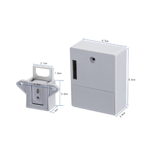 LEDEAST T3 Cài Đặt Ẩn Pin AA Khóa Ngăn Kéo Kỹ Thuật Số Thông Minh Với Thẻ IC Cảm Biến Và Chìa Khóa RFID Điện Tử - Product Image 4