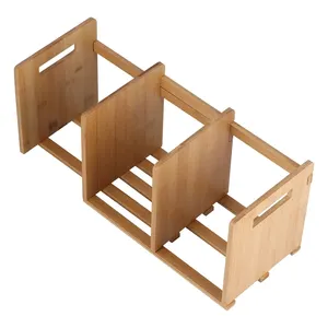 High quality bamboo wholesale cheap modern style is worth more foldable a bookshelf cabinet