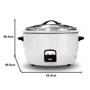 Nồi cơm điện công nghiệp tự động chống dính dung tích lớn 10L, 60 cốc, dành cho khách sạn, nhà hàng, bếp ăn - Product Image 2