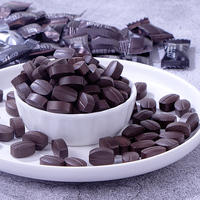 Bonbons au café, bonbons pressés en forme de grains de café, collation anti-somnolence pour le bureau et la conduite, vente en gros