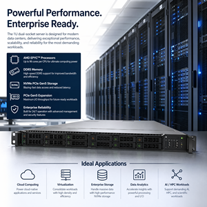 שרת מדף PowerEdge R5715 בגודל 2U עם מעבדי AMD EPYC, זיכרון DDR5, NVMe PCIe Gen5, לאחסון ארגוני, וירטואליזציה ומרכזי נתונים - Product Image 3