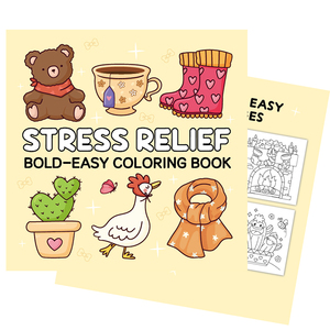 Bạn bè ấm cúng Màu cuốn sách cho người lớn & thanh thiếu niên tùy chỉnh in ấn dễ thương và ấm cúng đậm & dễ dàng thiết kế màu sách cho trẻ em - Product Image 5