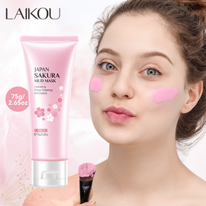 LAIKOU ซากุระ พิงค์ เคลย์มาส์กทำความสะอาดอย่างล้ำลึก ควบคุมความมัน ต่อต้านริ้วรอย และต่อต้านวัย บำรุงผิวหน้า - Product Image 3