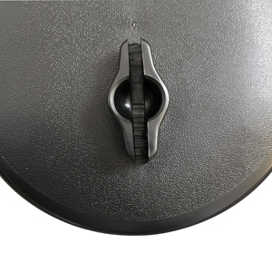 Miroir convexe rond grand angle en verre pour camions, pour chariots élévateurs conventionnels, état neuf - Product Image 3