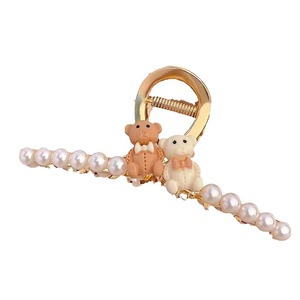Accessoires pour <span class=keywords><strong>cheveux</strong></span> pour femmes de grande taille, style coréen Dongdaemun, métal haut de gamme, papillon, fleur, incrusté de diamants - Product Image 5