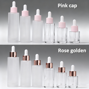 Botellas <span class=keywords><strong>de</strong></span> Vidrio Esmerilado para Aceites Esenciales Cosméticos al por Mayor, <span class=keywords><strong>de</strong></span> 20ml a 80ml, con Goteros <span class=keywords><strong>de</strong></span> Rosca para Sueros para el Cuidado <span class=keywords><strong>de</strong></span> la Piel - Product Image 6