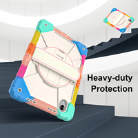 Étui de protection WESOROL pour Lenovo Xiaoxin Pro 13 Pro GT 13 Idea Tab Pro Gen 2 TB390 360 avec support, bandoulière et porte-stylo coloré
