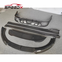 Pour Panamera 970 Kit de carrosserie de becquet en carbone Panamera 970.1 aile de becquet arrière à Double pont en Fiber de carbone