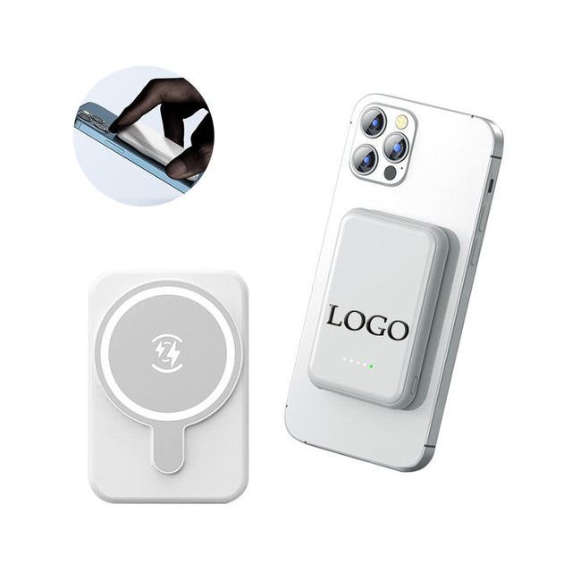 2026 Magnetic Wireless Power Bank for iPhone Mini Portable Fast Charger with LED Display Ultra Slim 5000mAh/10000mAh