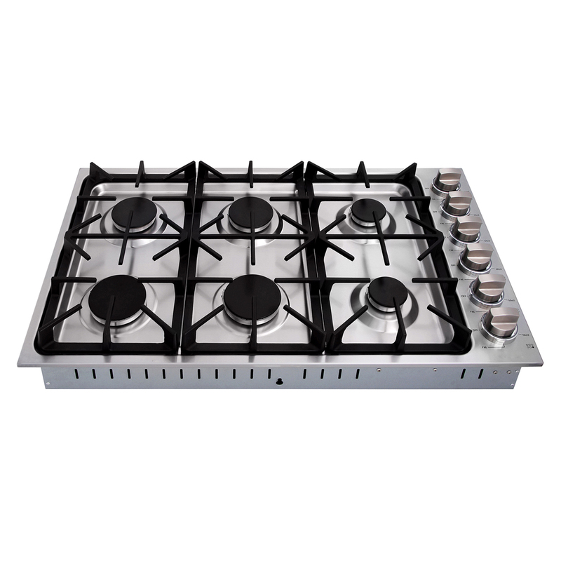 Hyxion 6 Burner Camper Cooktop Gas