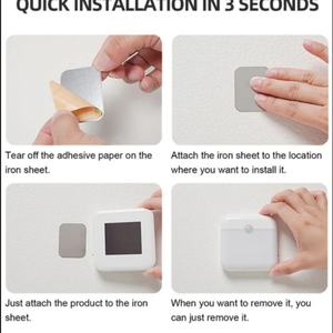 Lampe à piles rechargeable USB Sunled, mini lampe de nuit à détecteur de mouvement, lumière LED intelligente pour couloir et armoire - Product Image 6