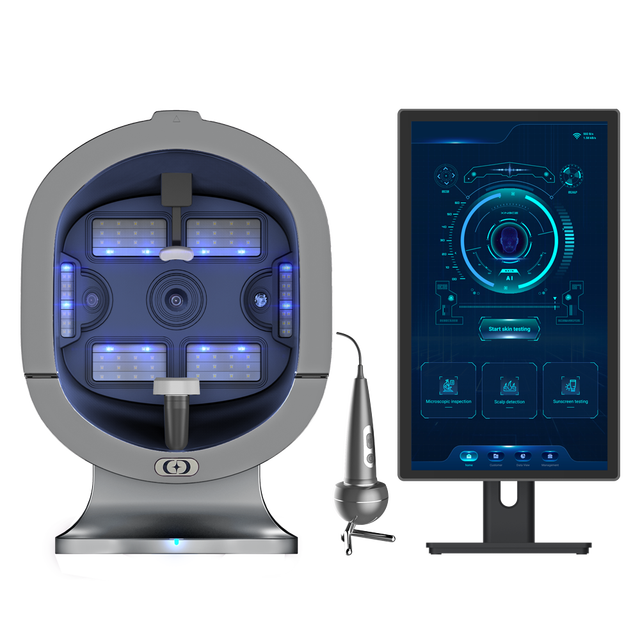 High Quality 2026 3D X5 Face Skin Analysis Magic Mirror Artificial Intelligence Facial Skin Analyzer Machine