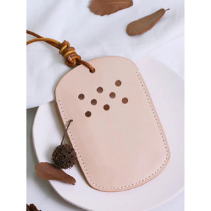เคสใส่เครื่องทำความร้อนมือแบบมินิมอลสไตล์เกาหลี ทำจากหนัง PU ป้องกันการกระแทก พกพาสะดวก ใช้สำหรับเก็บเครื่องทำความร้อนมือในฤดูหนาว - Product Image 4