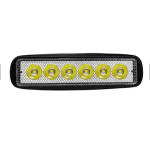 免费送货 18W 12V LED 工作灯射灯泛光灯驱动雾 LED 工作灯福特/丰田 SUV 4WD led 光束