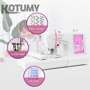 Chuyên Nghiệp May Và Thêu Tích Hợp Máy LCD Màn Hình Cảm Ứng Máy Thêu Cho Các Mẫu Tùy Chỉnh - Product Image 4