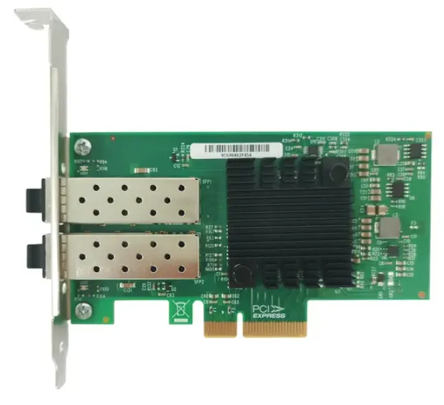 인텔 I350 칩셋과 고품질 네트워크 카드 1G 듀얼 포트 2*1000M SFP 소켓