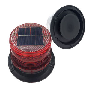 Luce solare magnetica segnaletica a <span class=keywords><strong>LED</strong></span>, tetto auto ambra <span class=keywords><strong>LED</strong></span> lampeggiante spia rotante, luce impermeabile per auto - Product Image 4