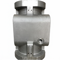 Vanne industrielle pour navires en acier au carbone usinée CNC avec capacités de brochage, perçage et fraisage