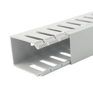 <span class=keywords><strong>Conduit</strong></span> de câbles d'usine en Chine PVC UL94V0 ROHS <span class=keywords><strong>Conduit</strong></span> de câbles Rail ignifuge électrique dans les conduits de câblage des armoires - Product Image 3